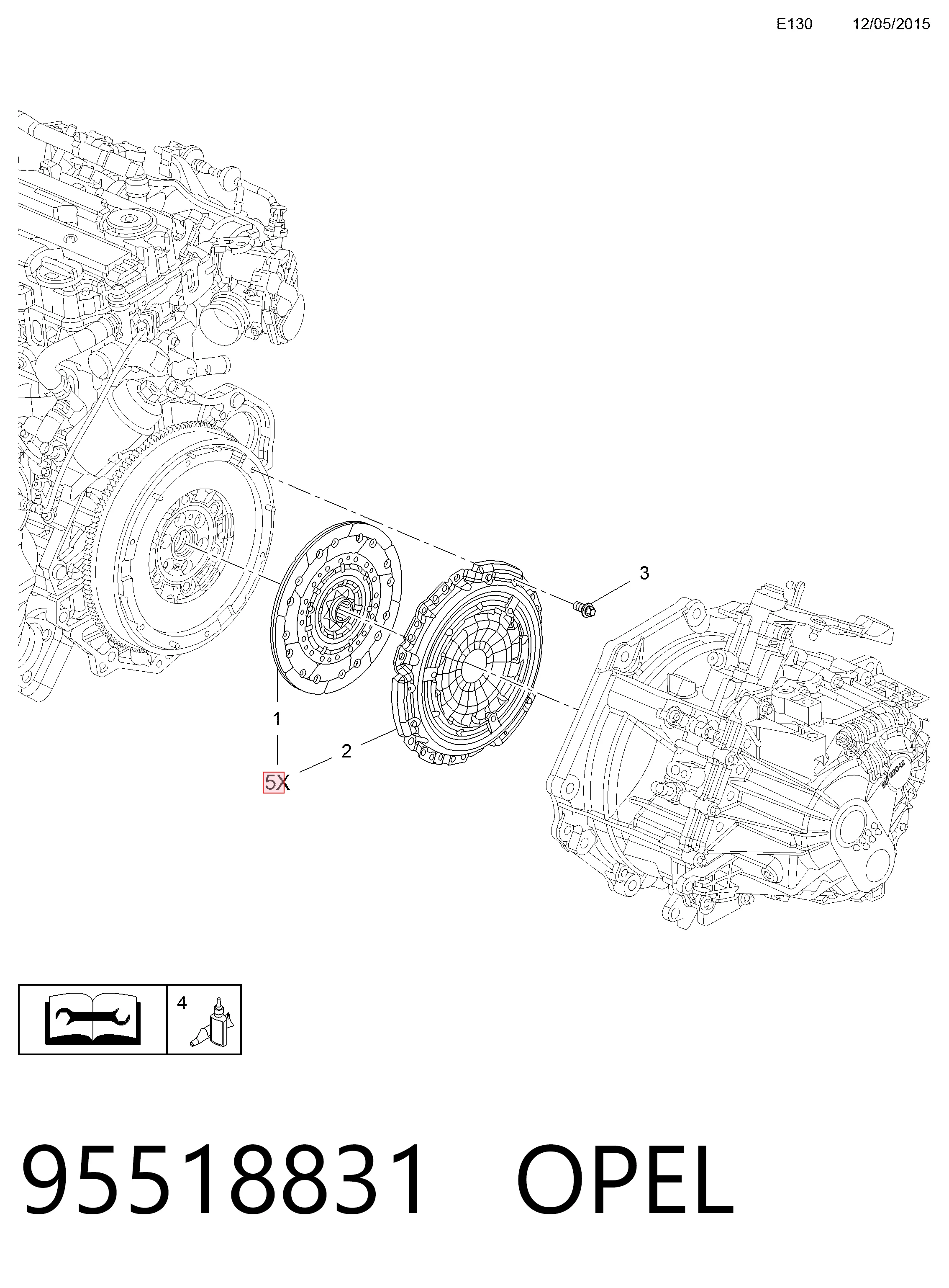 95518831 Opel