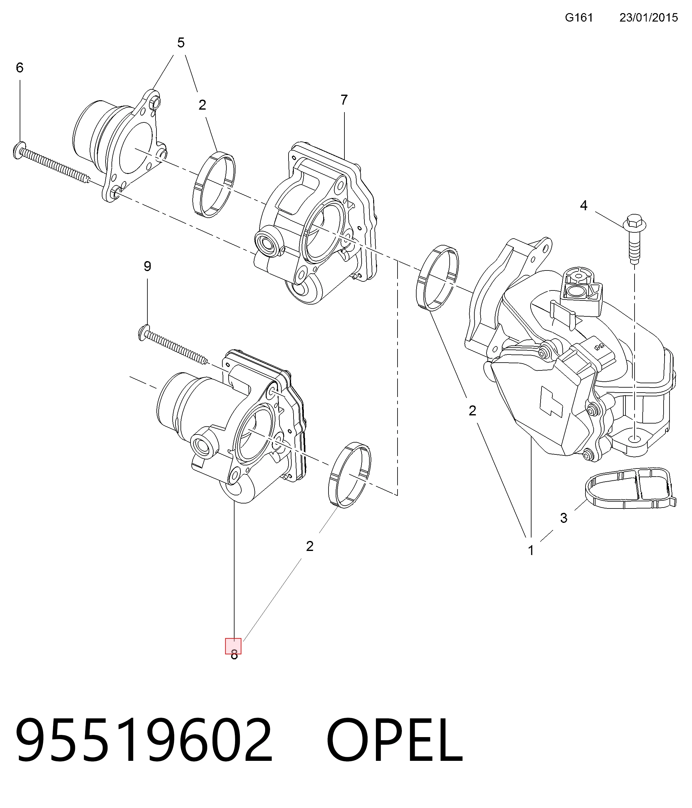 95519602 Opel