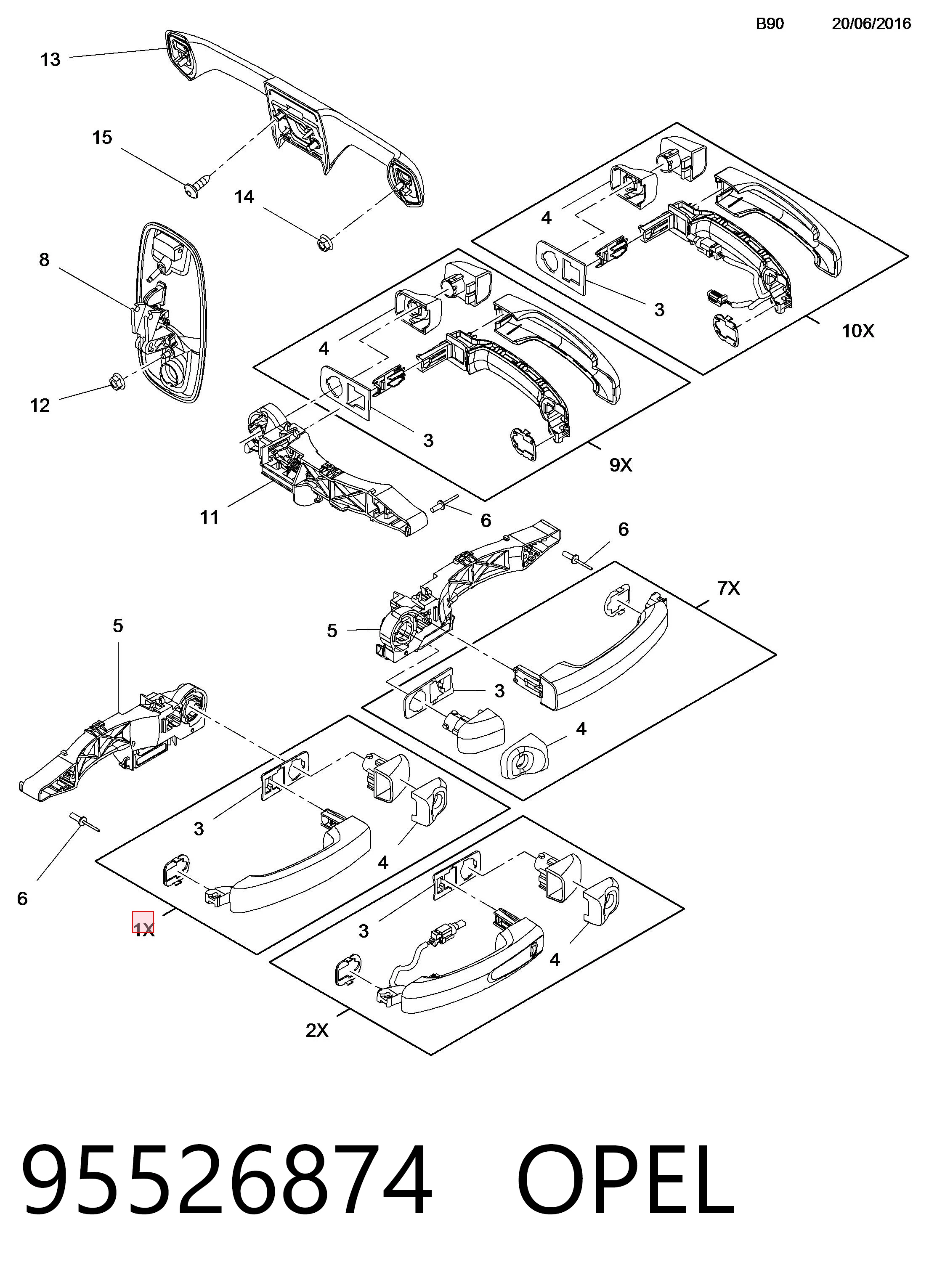 95526874 Opel