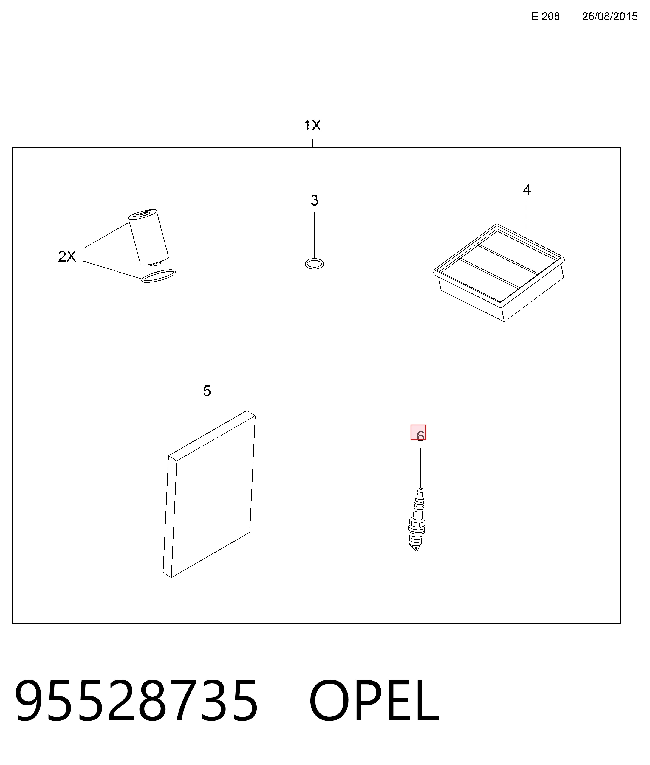 95528735 Opel