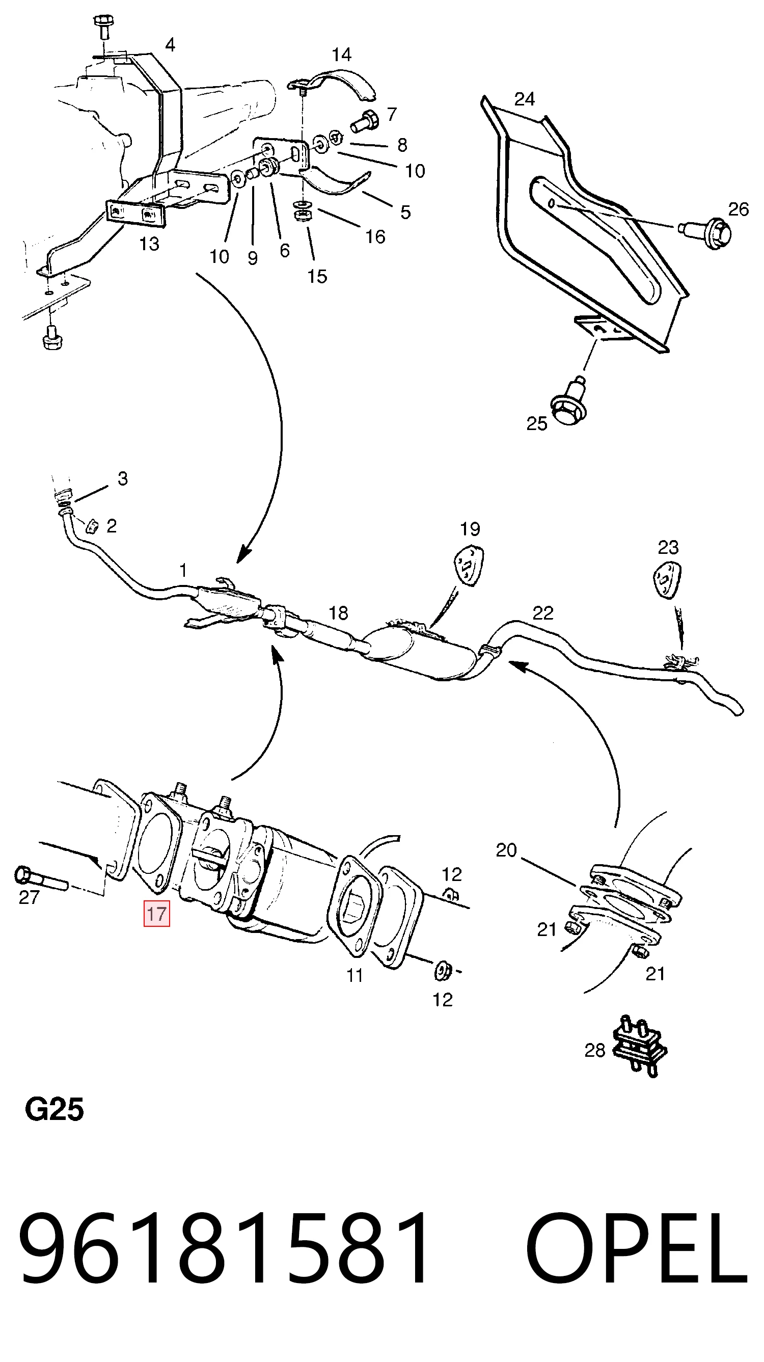 96181581 Opel
