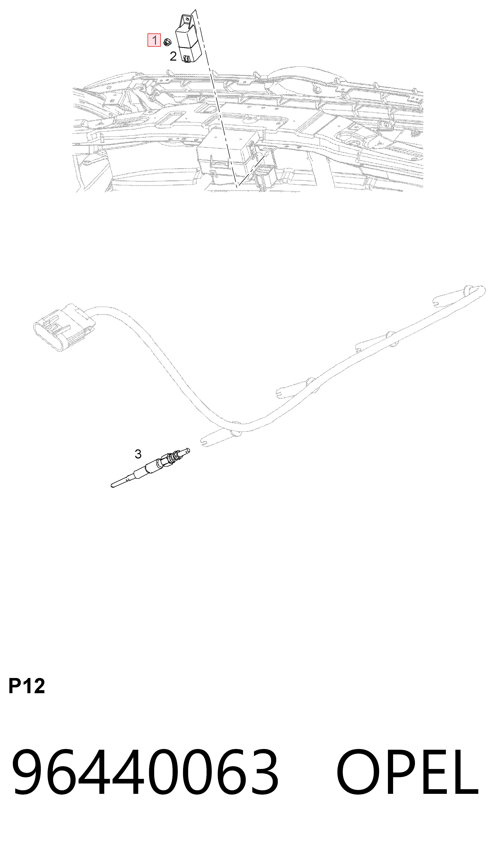 Do koszyka Przekaźnik świec żarowych Chevrolet Lacetti  J200