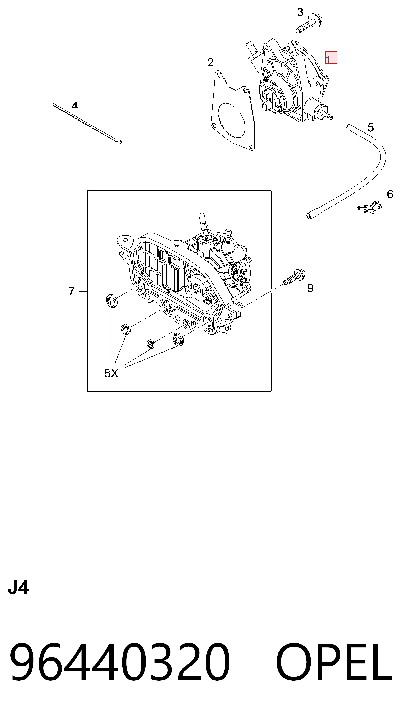 Pompa podciśnienia Chevrolet Captiva I SUV (C100) (2006 - 2010) cena, od 54,56 USD