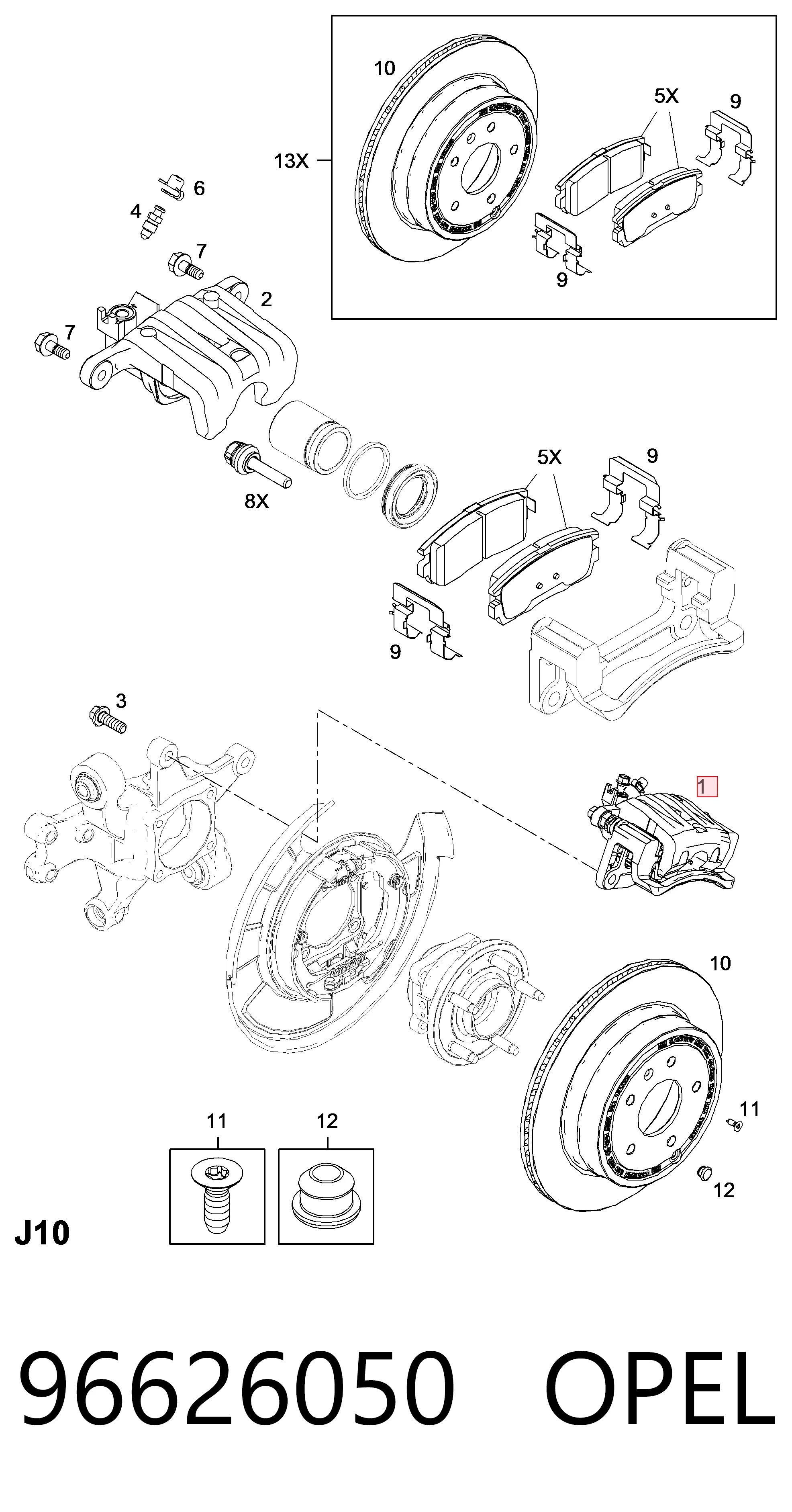 96626050 Opel