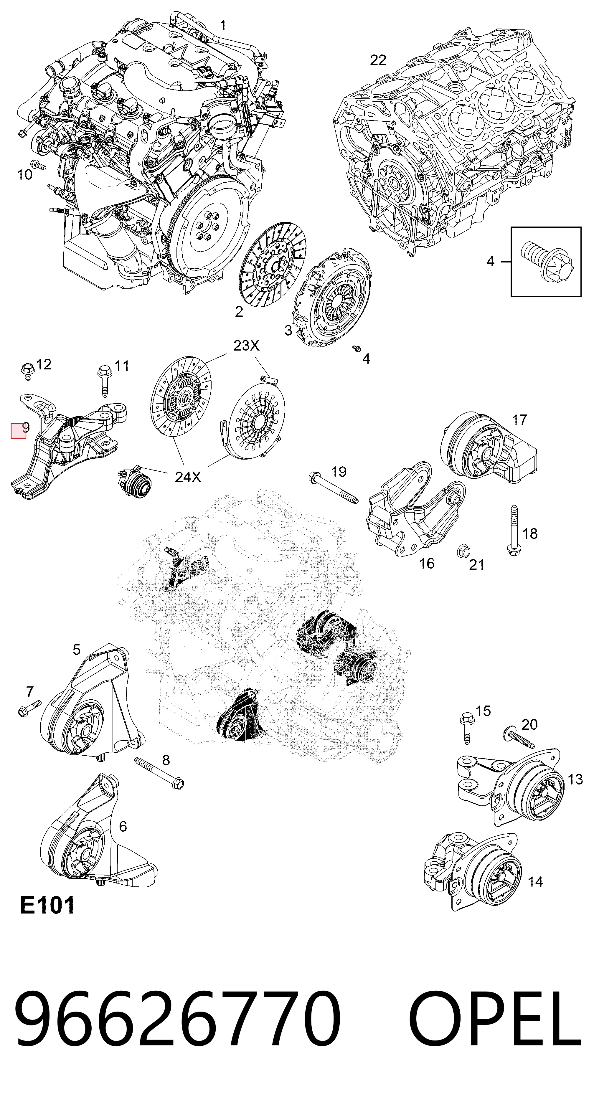 96626770 Opel