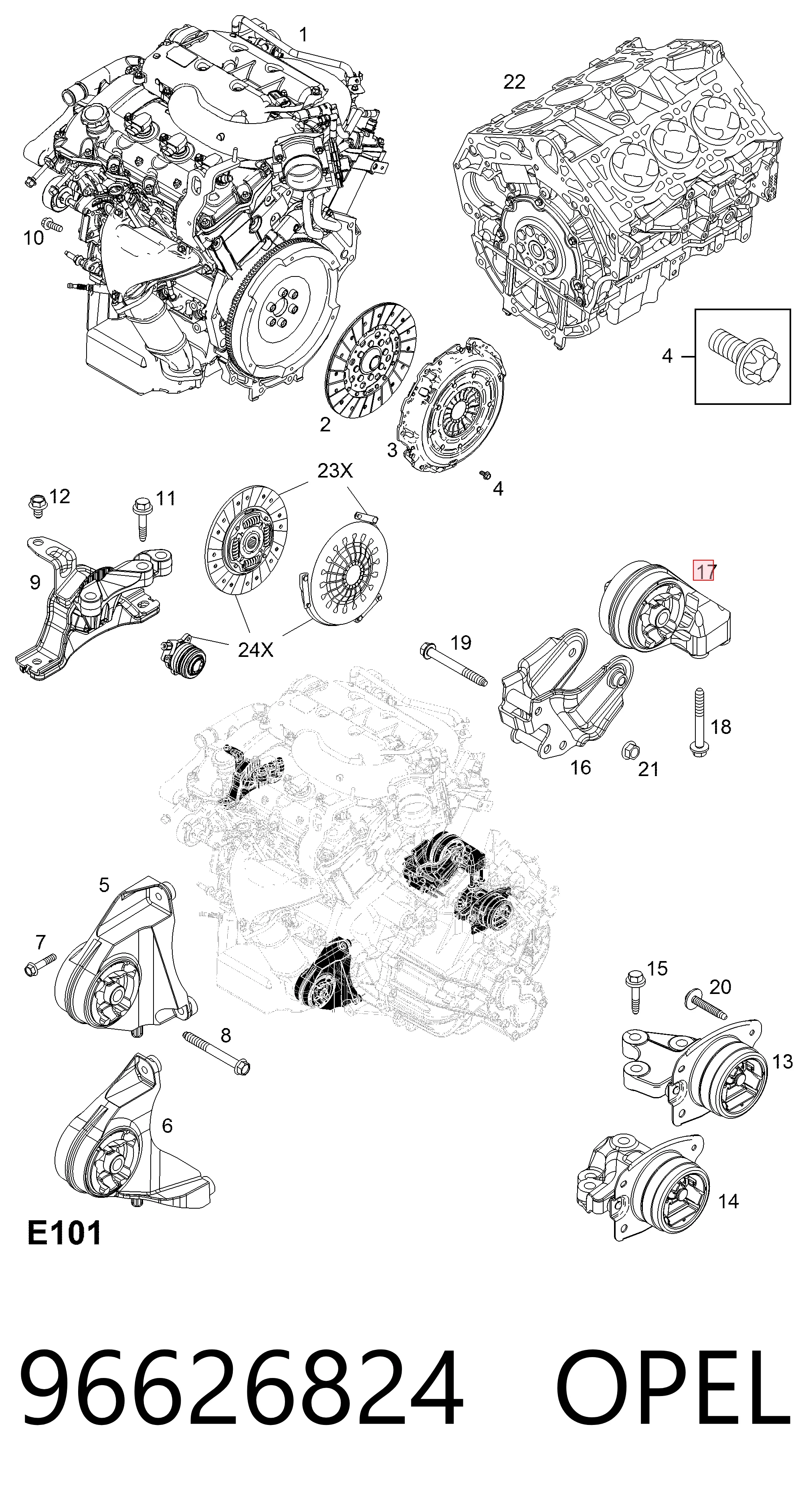 96626824 Opel