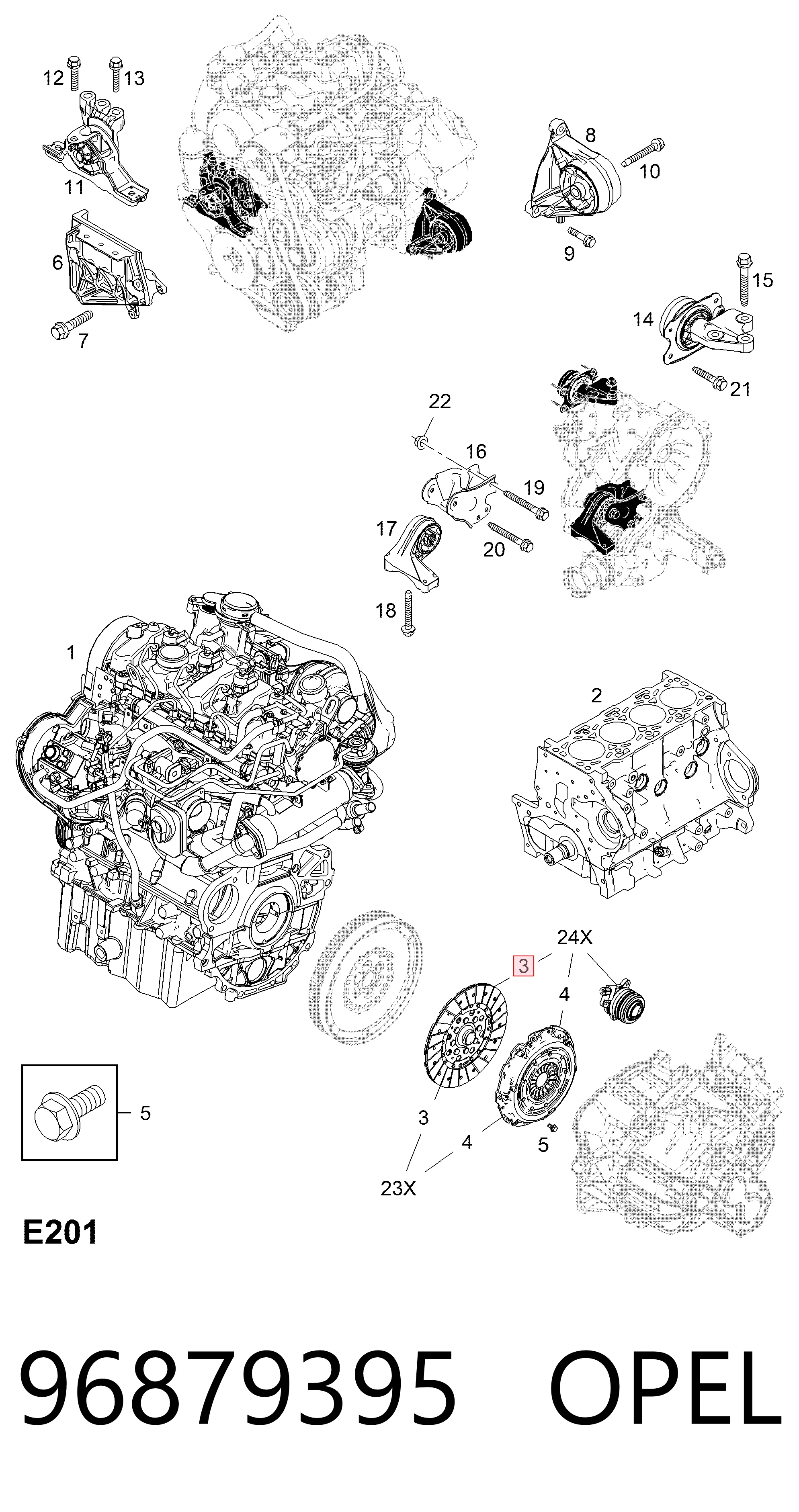 Tarcza sprzęgła do Opel Antara L07