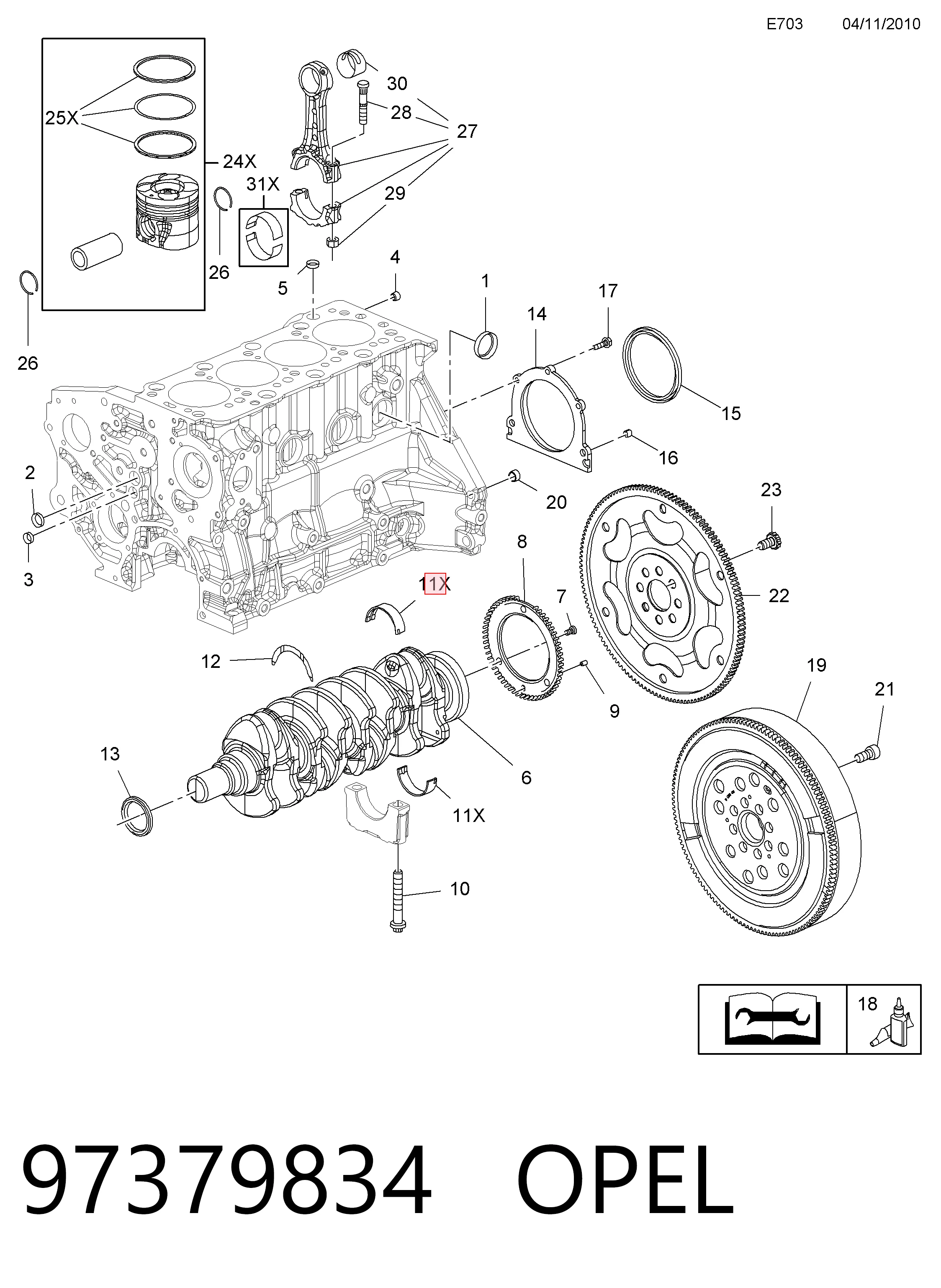 97379834 Opel