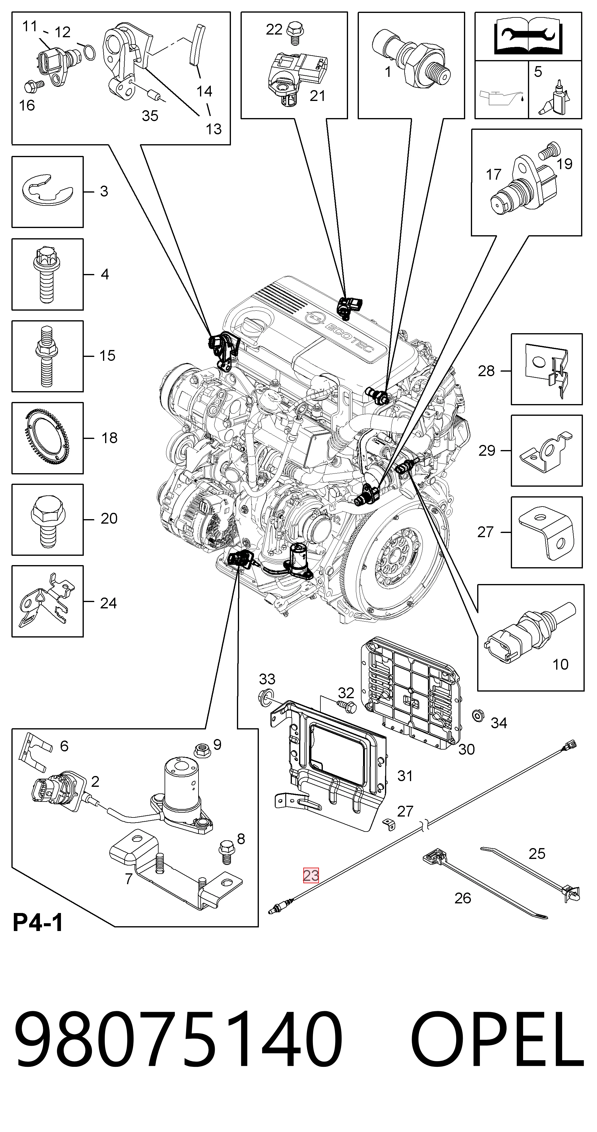 98075140 Opel