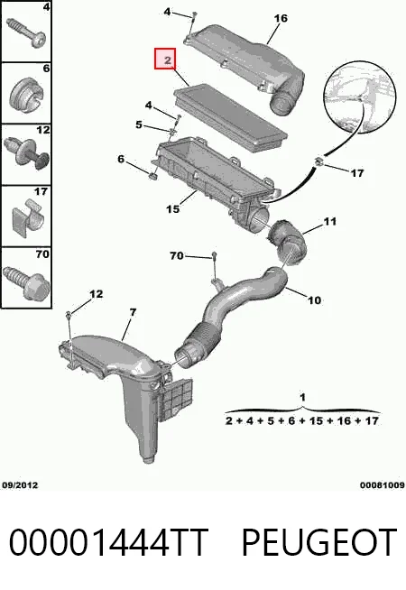 00001444TT Peugeot/Citroen