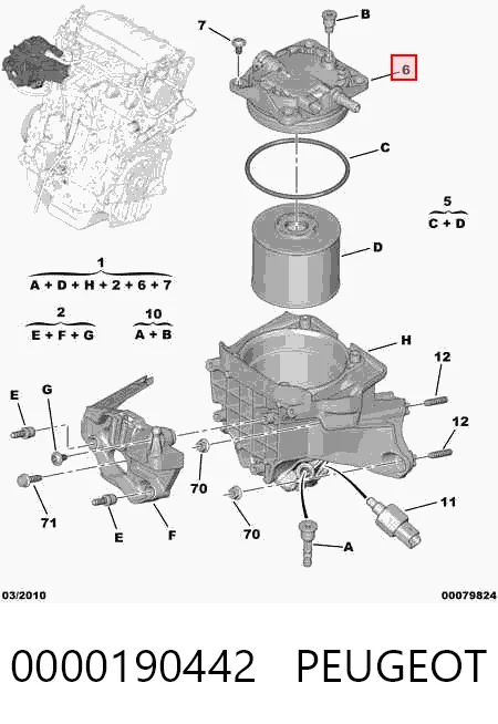 0000190442 Peugeot/Citroen