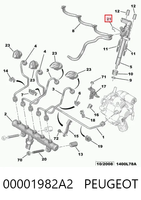 00001982A2 Peugeot/Citroen