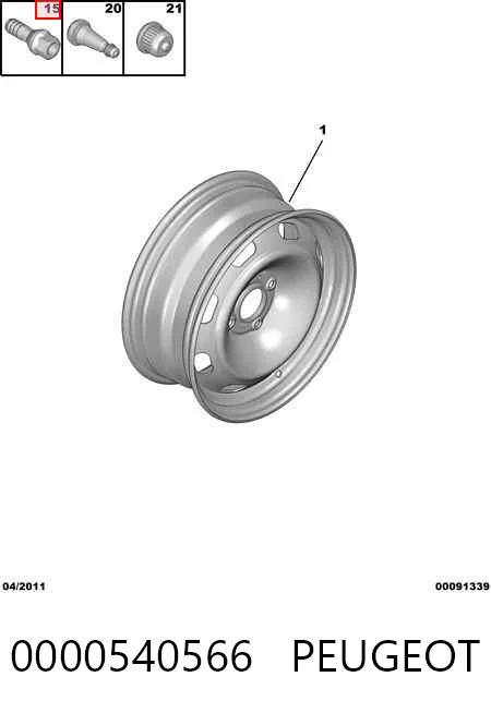 0000540566 Peugeot/Citroen