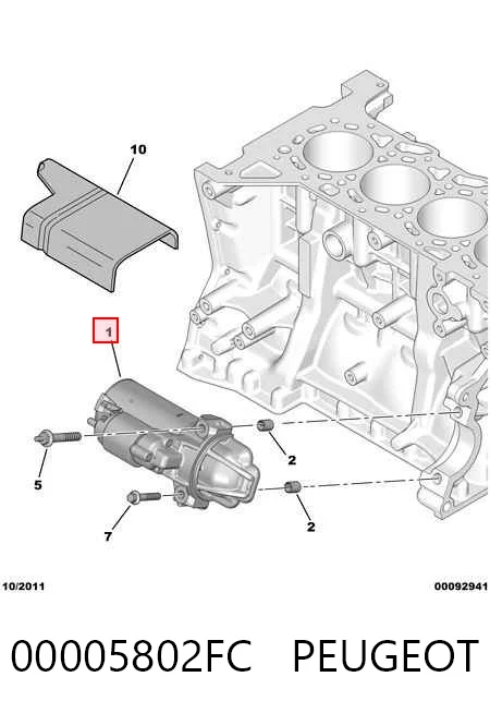 00005802FC Peugeot/Citroen