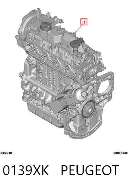 Silnik w komplecie do Citroen C4 II B7