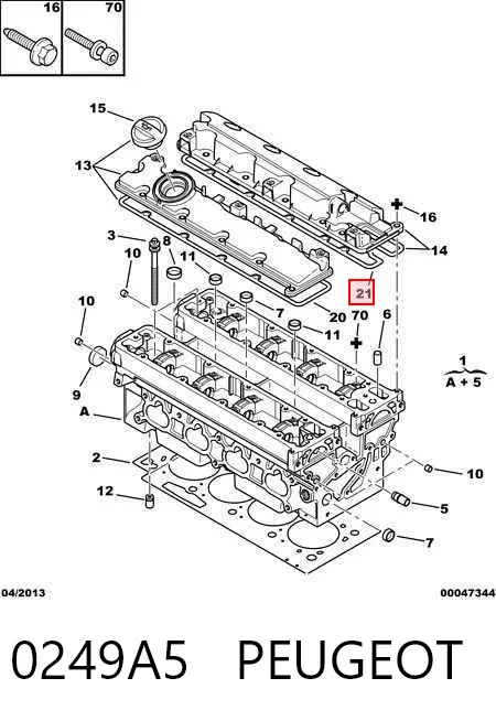 0249A5 Peugeot/Citroen