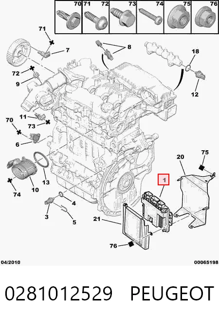 Sterownik silnika Peugeot Partner I minivan (5F) (1996 - 2008) cena, od 53,10 USD