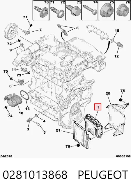 Sterownik silnika do Peugeot Partner I 5F