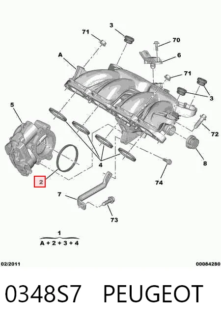 0348S7 Peugeot/Citroen