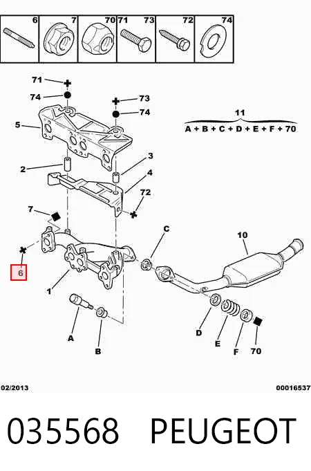 035568 Peugeot/Citroen