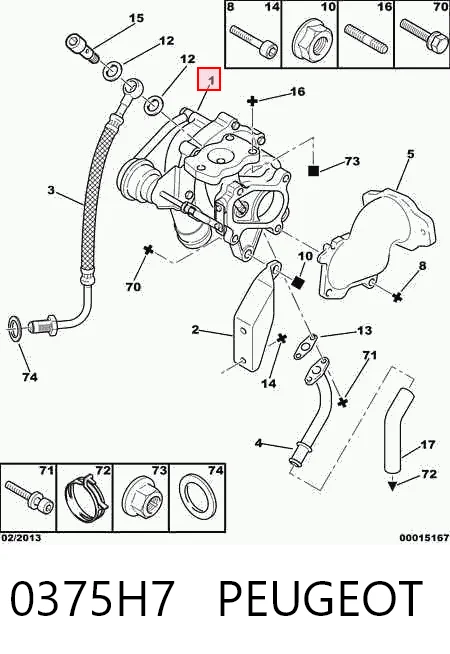 Do koszyka 9633614180 VAG Turbina