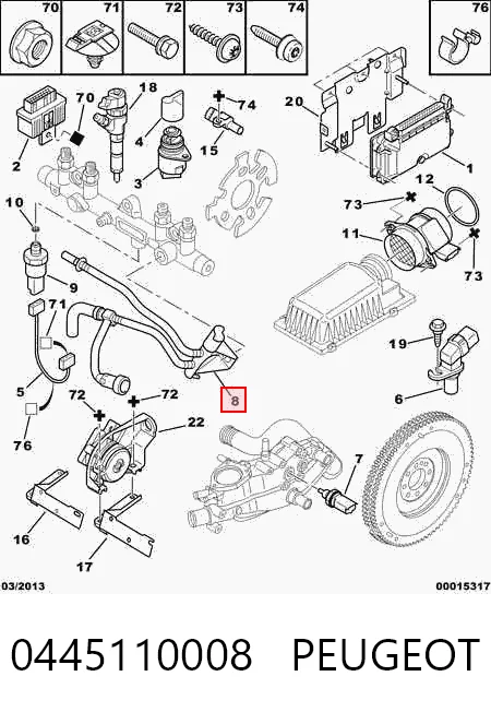 1531067G00 Fiat/Alfa/Lancia Wtryskiwacz paliwa
