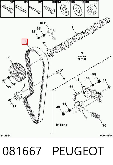 081667 Peugeot/Citroen