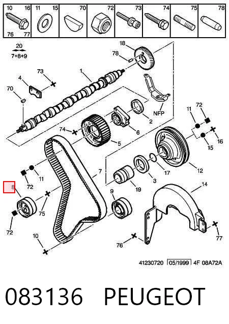 Pasek rozrządu, zestaw 530010310 LUK