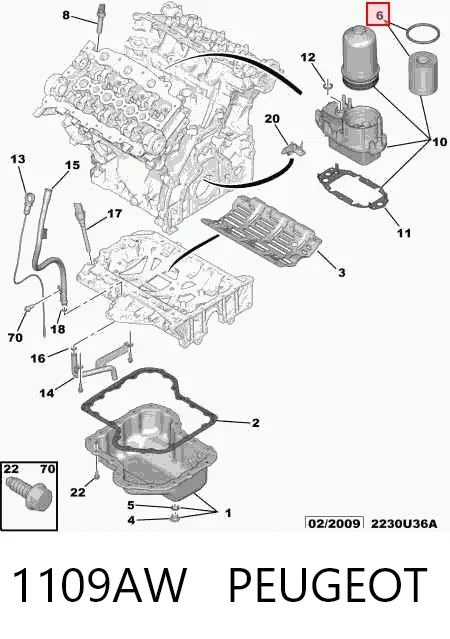 1109AW Peugeot/Citroen