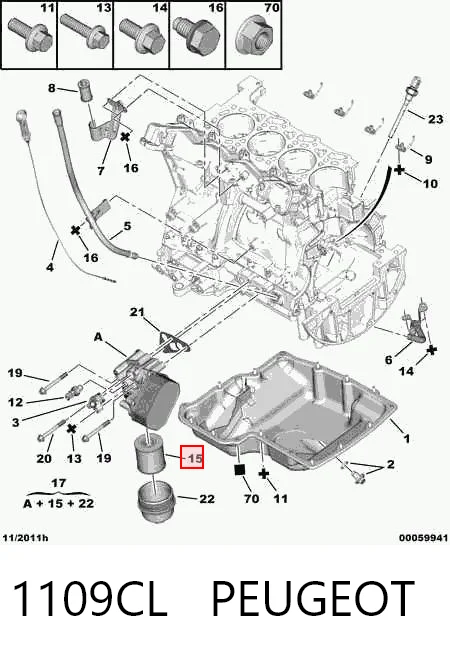 1109CL Peugeot/Citroen