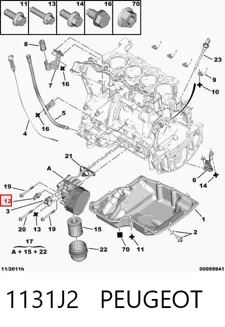 1131J2 Peugeot/Citroen