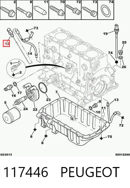 117446 Peugeot/Citroen