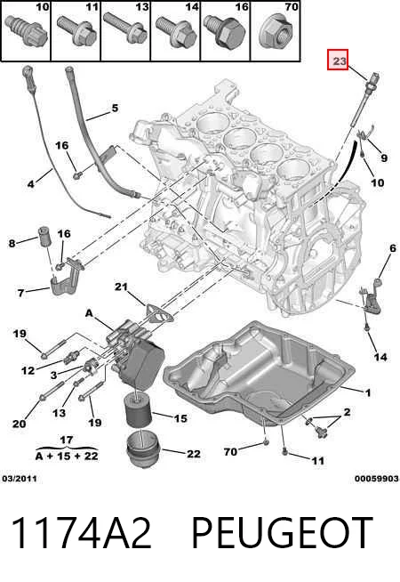 1174A2 Peugeot/Citroen