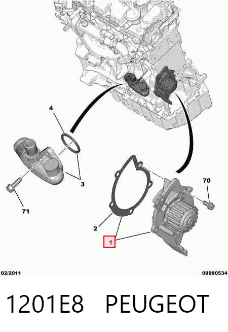 1201E8 Peugeot/Citroen