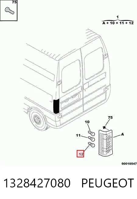  Lampa zespolona tylna prawa Fiat Ducato 2