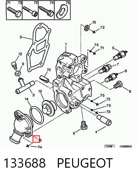133688 Peugeot/Citroen