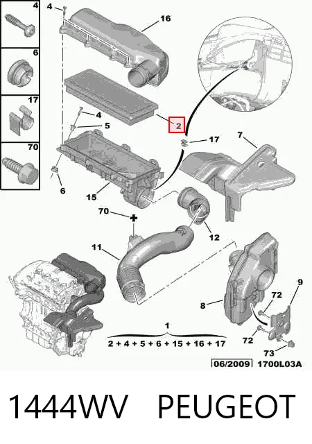 1444WV Peugeot/Citroen
