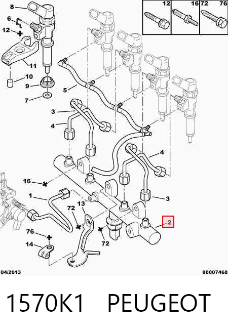 1570K1 Peugeot/Citroen