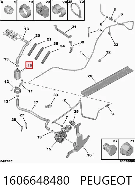 Filtr paliwa Fiat/Alfa/Lancia 51905867 cena, od 26,88 USD