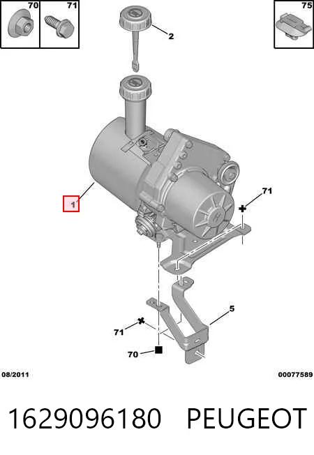 Pompa wspomagania hydraulicznego kierownicy 33145213 AND