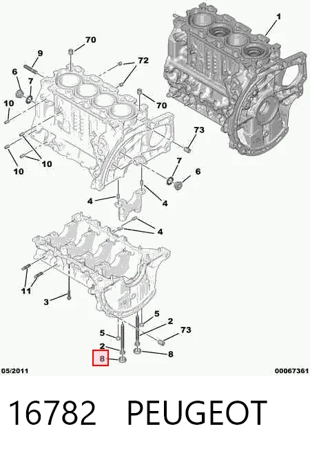 16782 Peugeot/Citroen