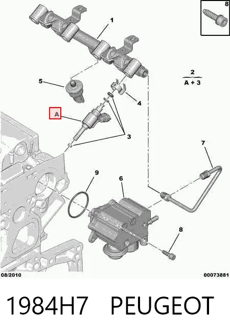  Wtryskiwacz paliwa Mini Cooper 
