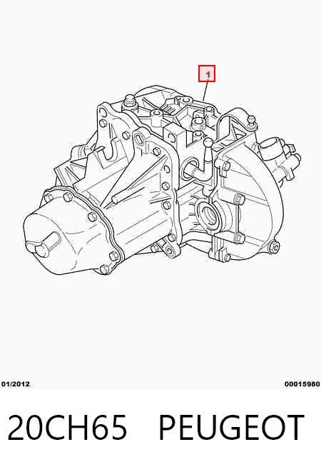 Mechaniczna skrzynia biegów w komplecie Peugeot 306 hatchback (7A) (1993 - 2001) cena, od 143,32 USD