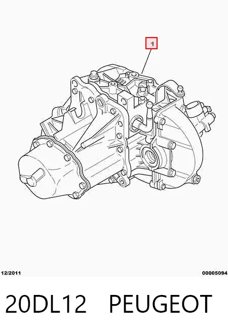 Mechaniczna skrzynia biegów w komplecie do Citroen Berlingo  M