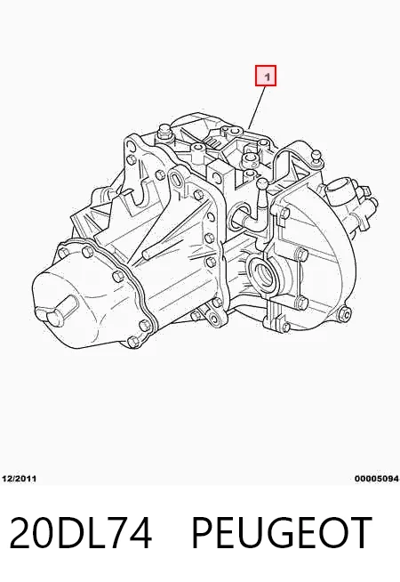 Mechaniczna skrzynia biegów w komplecie Citroen Berlingo awangarda (M) (1996 - 2008) cena, od 161,83 USD