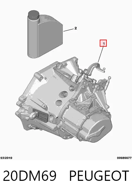 Mechaniczna skrzynia biegów w komplecie do Peugeot 207 SW WK