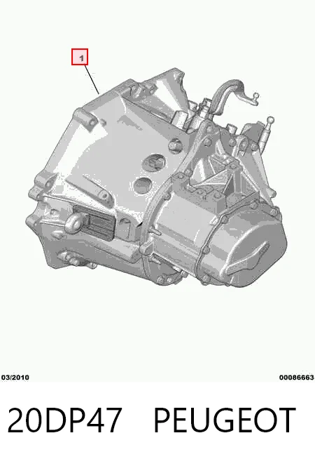 Mechaniczna skrzynia biegów w komplecie do Peugeot 207 SW WK