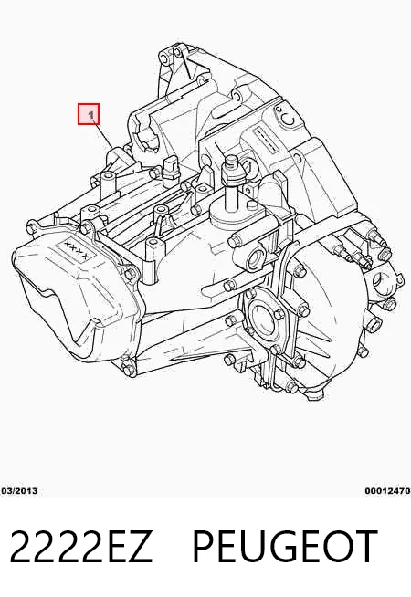 Mechaniczna skrzynia biegów w komplecie Citroen C5 I hatchback (DC) (2001 - 2004) cena, od 228,97 USD