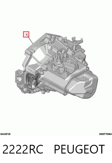  Mechaniczna skrzynia biegów w komplecie Citroen C3 1