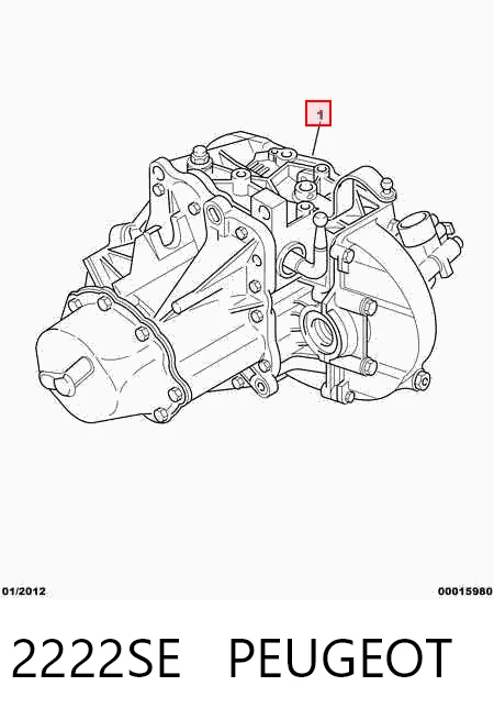 Mechaniczna skrzynia biegów w komplecie Peugeot 306 hatchback (7A) (1993 - 2001) cena, od 143,32 USD